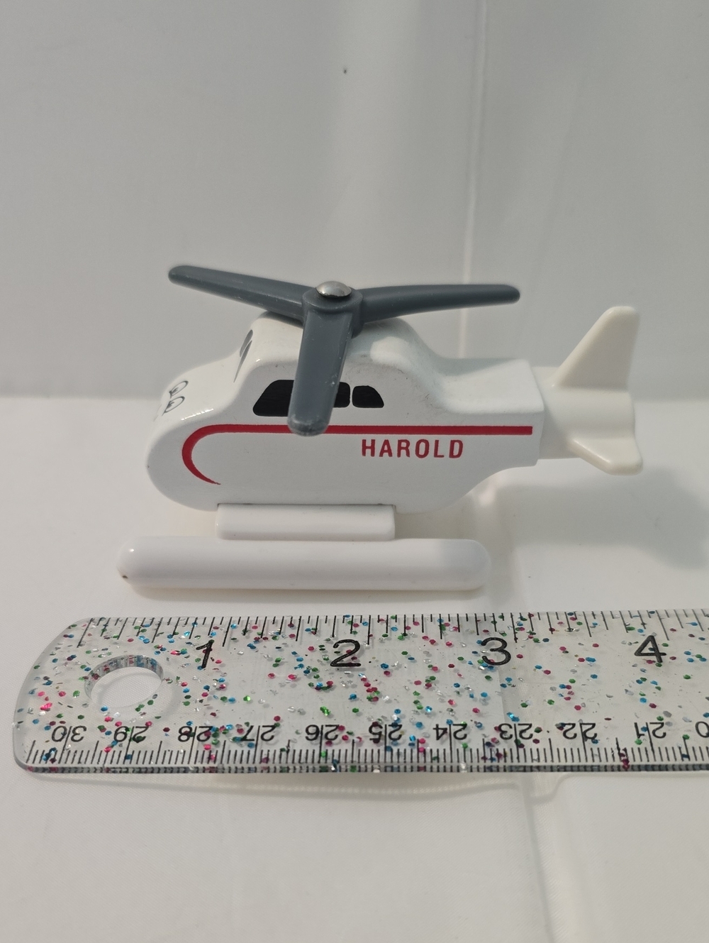 Thomas & Friends Harold The Helicopter White Red 3.5" Fisher Price Toy